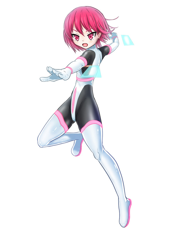 【依頼絵】閃光戦士プロミネンス