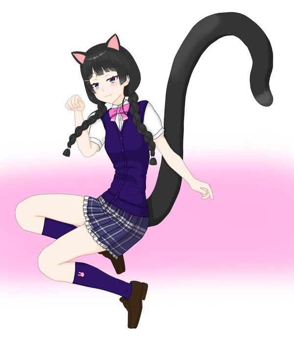 クソデカ猫尻尾