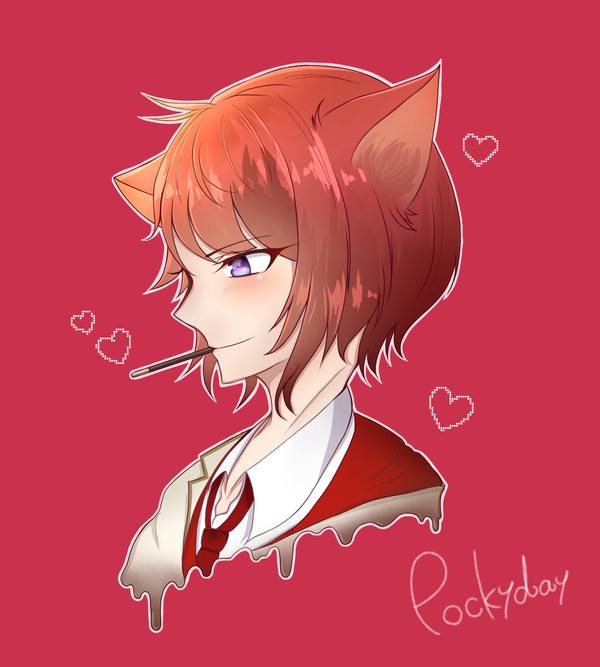 莉犬くんとポッキーゲーム
