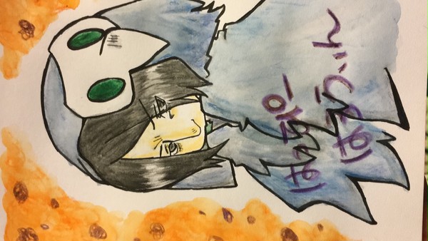ハロウィンに遅れて描いたスネイプ先生