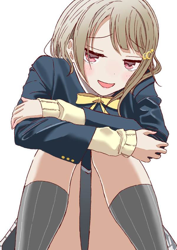 どこ見てるんですかぁ、先輩？