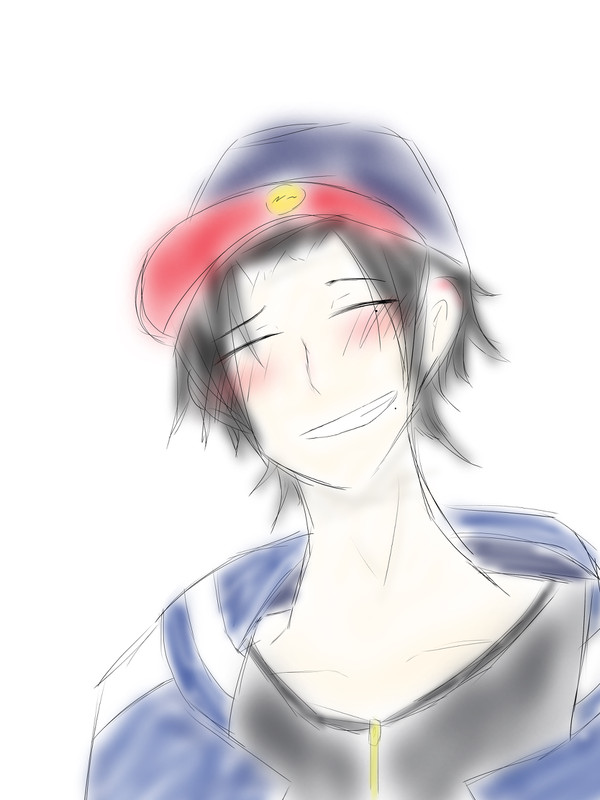 二郎めちゃくちゃ落書き