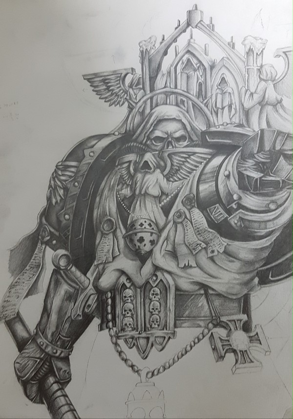 Warhammer 40k chaplain