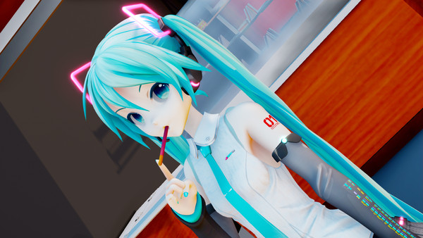 Miku With pocky