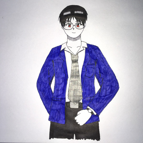 Japanese School Boy