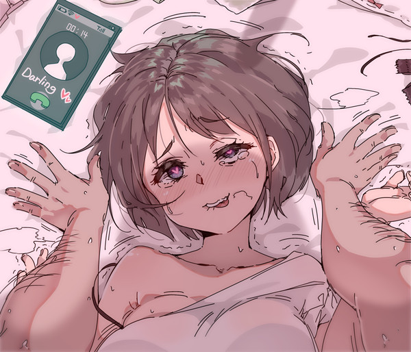 彼女にすべてが誤解だと電話してきた。