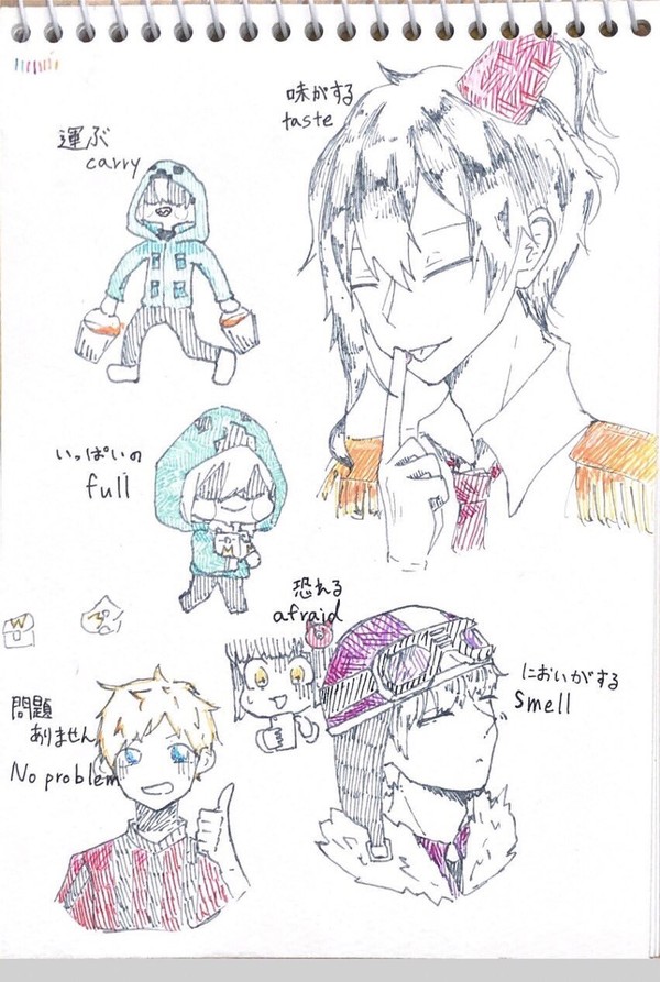 最近描いた落書き集