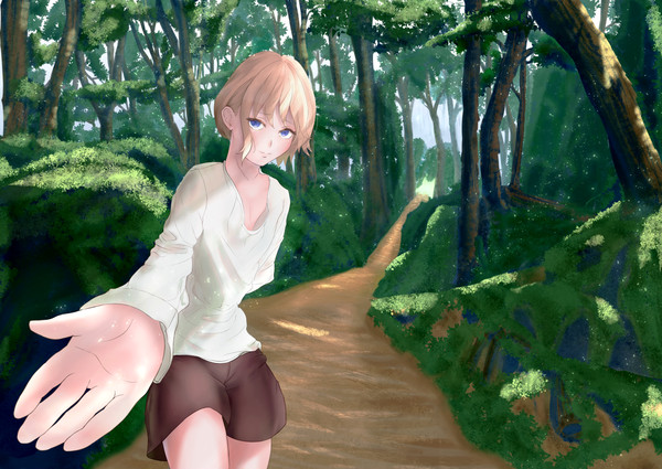 人生初のオリジナル絵