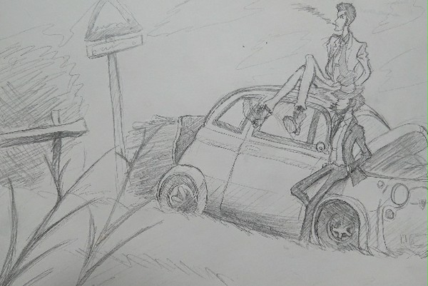 ルパン三世 模写