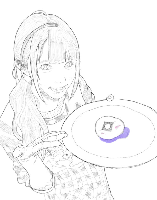 これから食われるのに照れちゃうやつ
