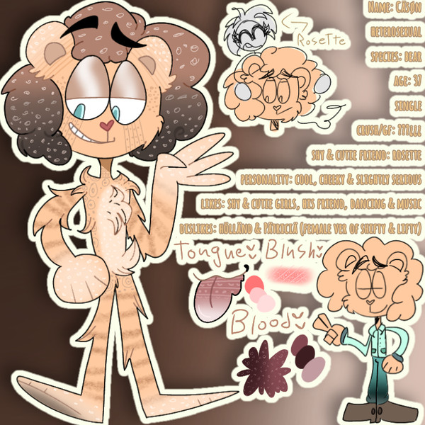 Cäsøn Ref Sheet