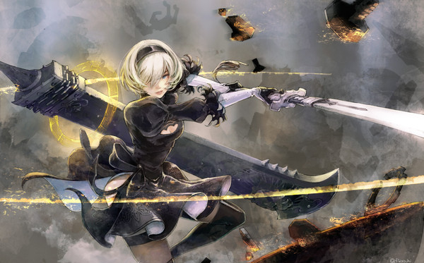 NieR:Automata 2B