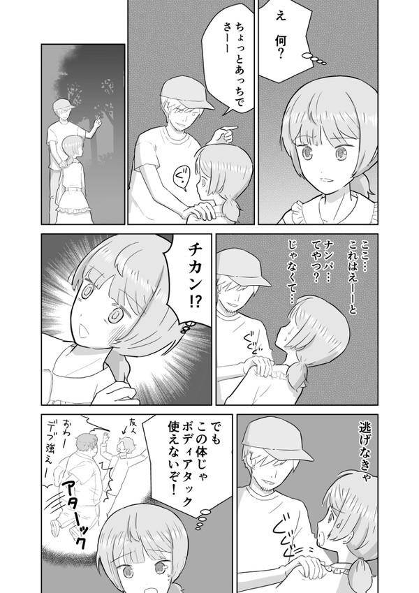 肉体変換リカコとタダオ 【読みきり後半】