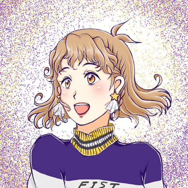 立花響　アイコン用イラスト