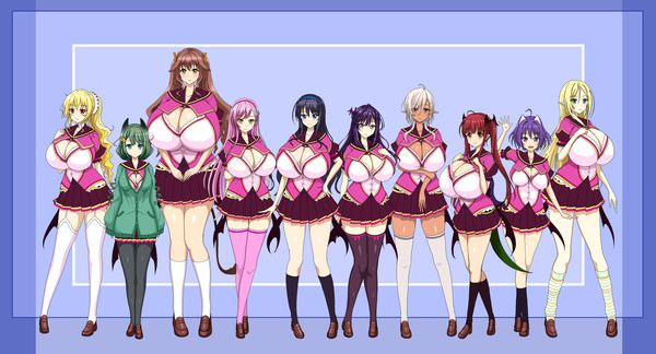 オリキャラ１０人描いてみた。