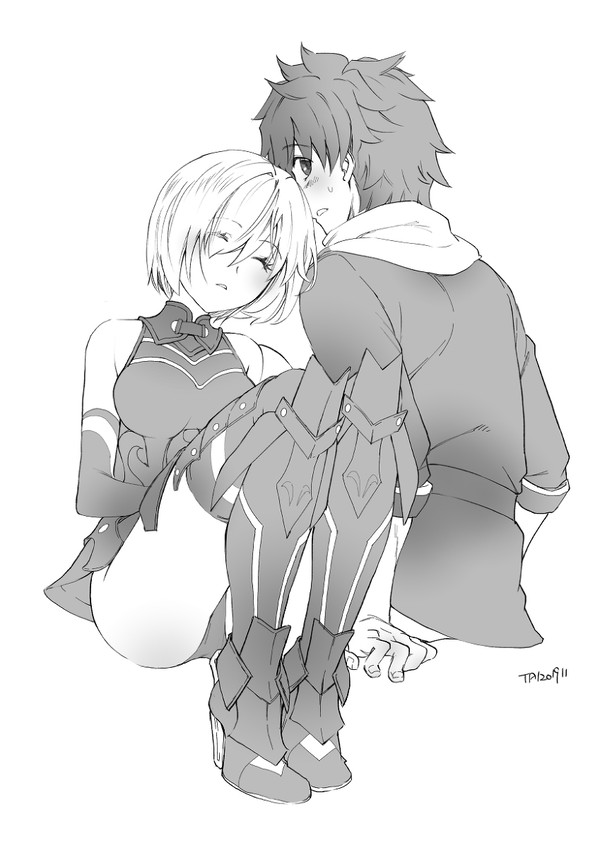 【FGO】バビロニア楽描きぐだましゅ