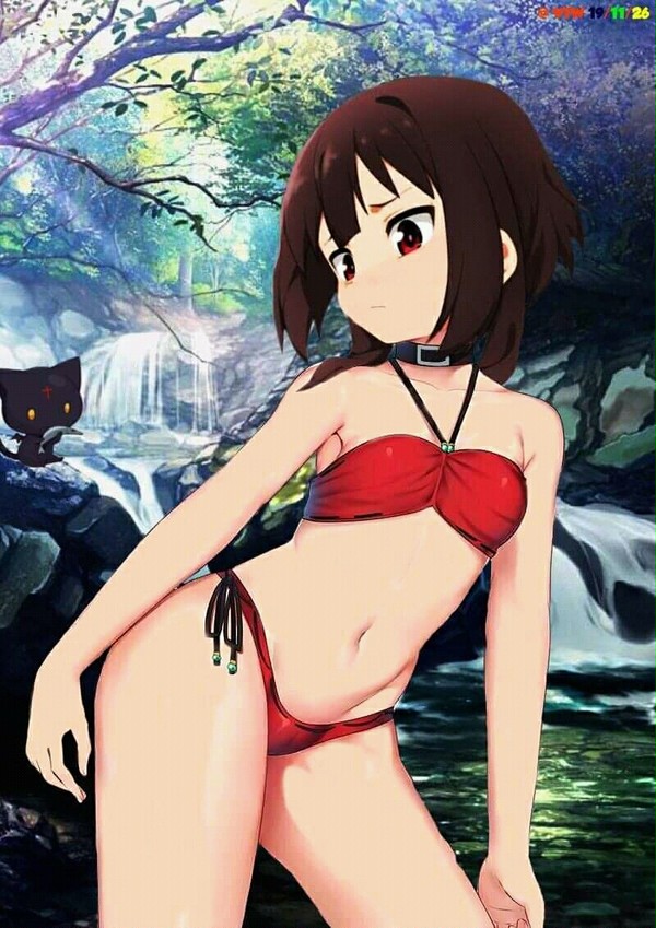 川で遊ぶ
