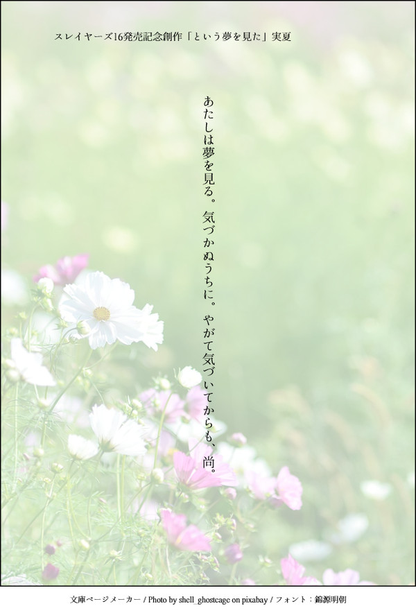 という夢を見た