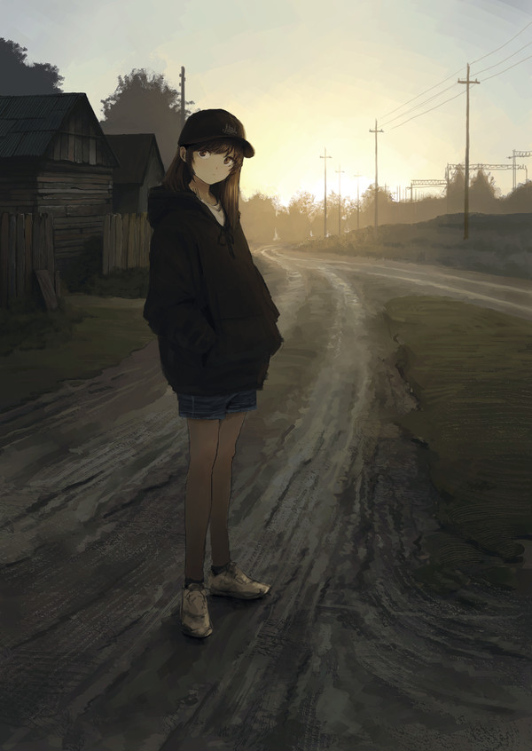 ロシアの未舗装路