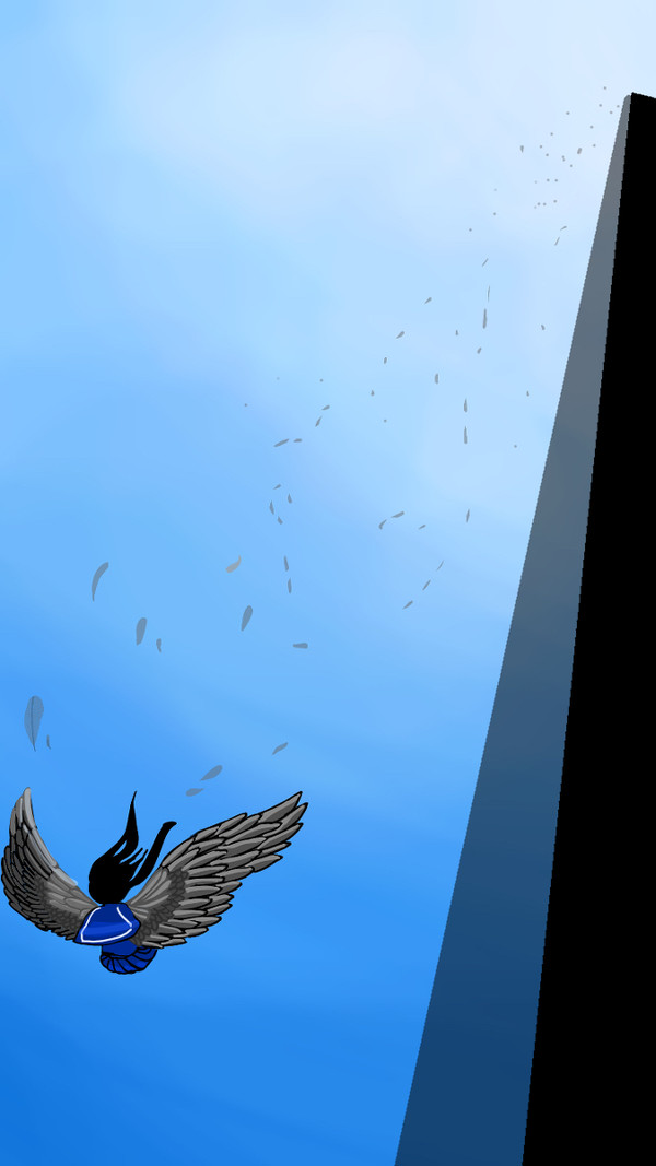 空が青かったから飛んだんだ