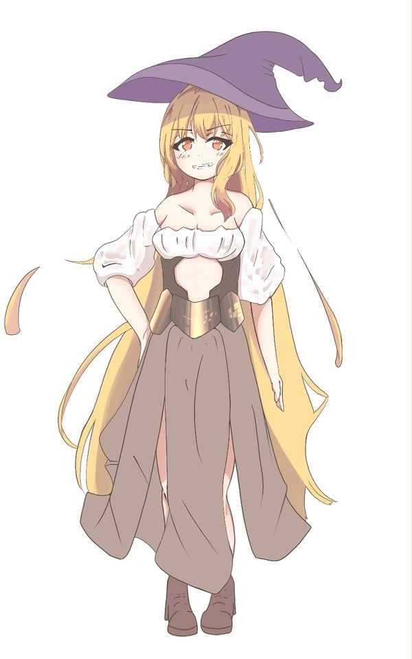オリジナルキャラクター　魔女ちゃん