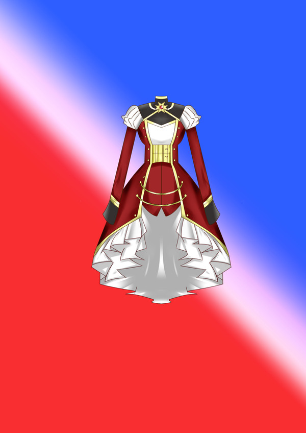 アリスティア・ラ・モニーク　見習い騎士服