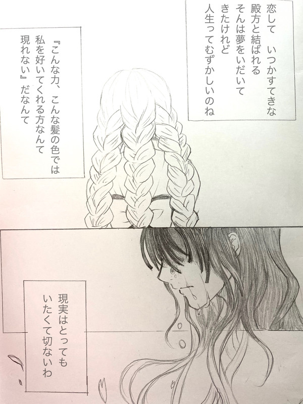 春暁の月