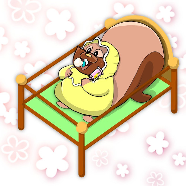 ヨクバリスの赤ちゃん