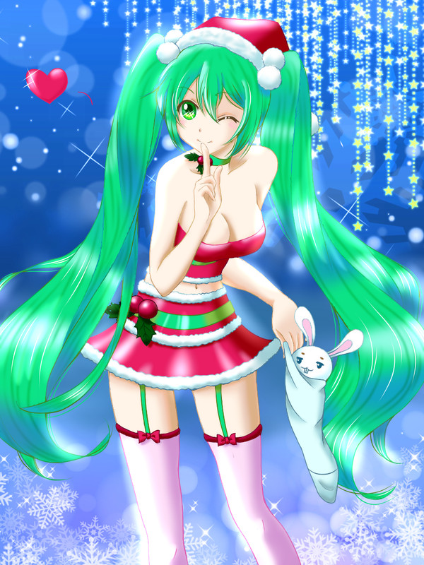 塗らせて頂きました【Christmas  girl】