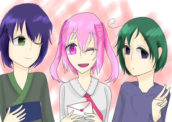 十露盤2000、タベルナ2000、恋文2000の誕生日絵