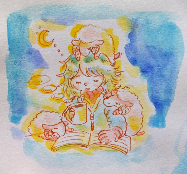 羊と夜ふかし