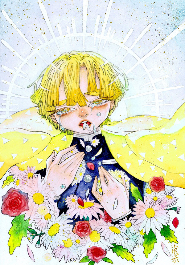 俺が花を吐いた理由。【炭善炭】