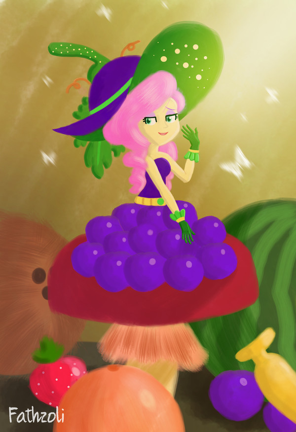 Fluttershy on The Fruitopia