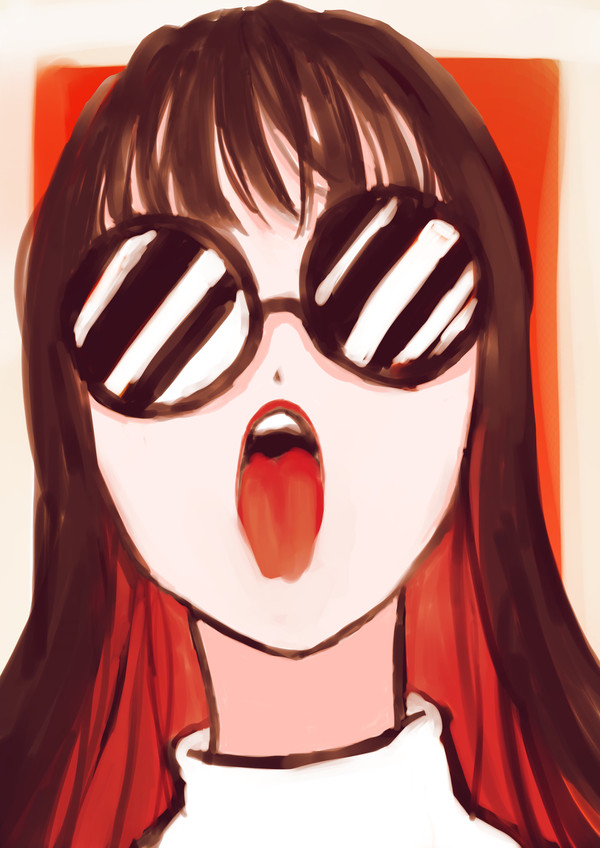 《遮光眼鏡型情報端末》