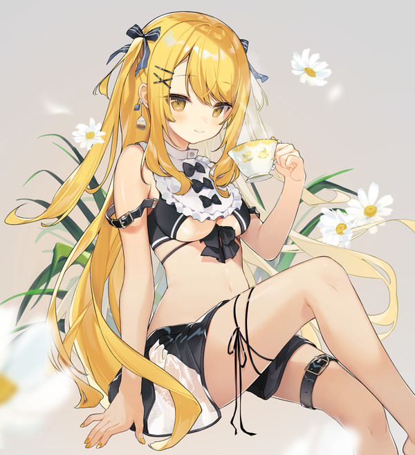 「わたしと一緒にお茶しませんか?」