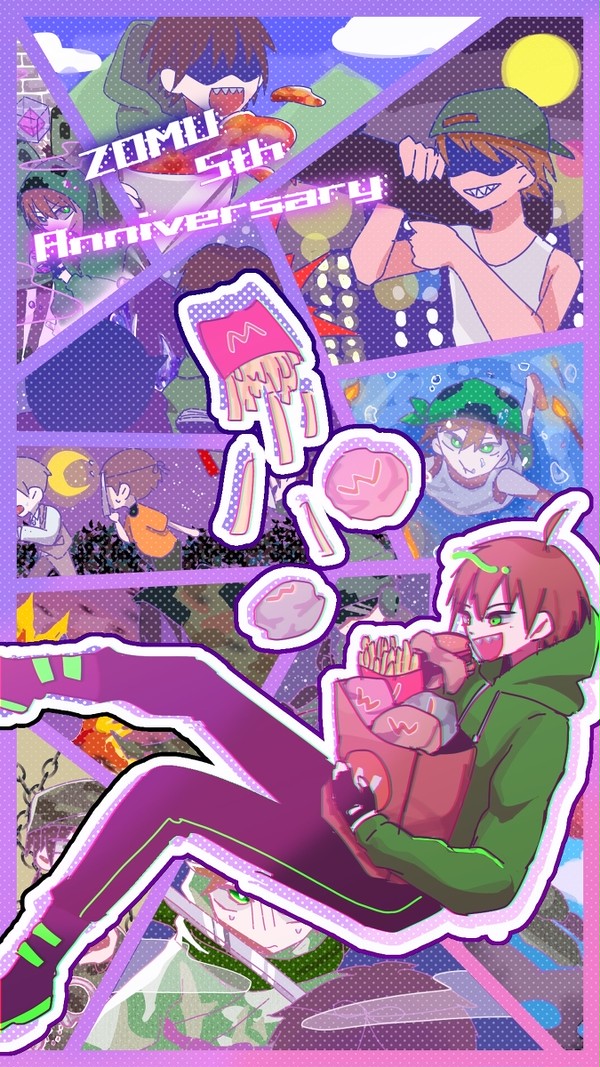 ゾムさん5周年おめでとうございます