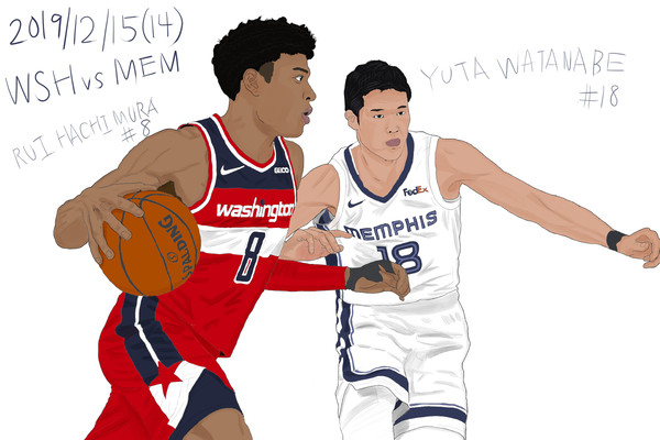 NBA-初の日本人同士の対決!!