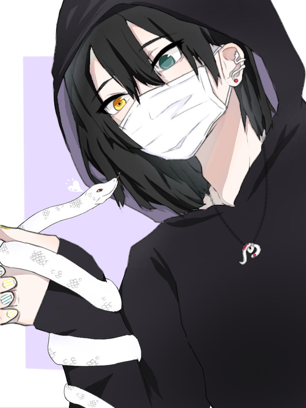 黒パーカー