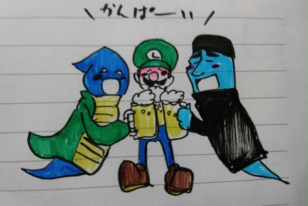 ルイマン落書き