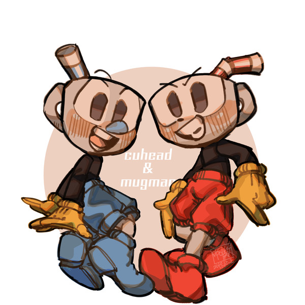 cuphead 塗鴉01