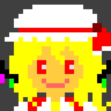 スカーレット姉妹と古明地姉妹のドット絵作ってみた！！