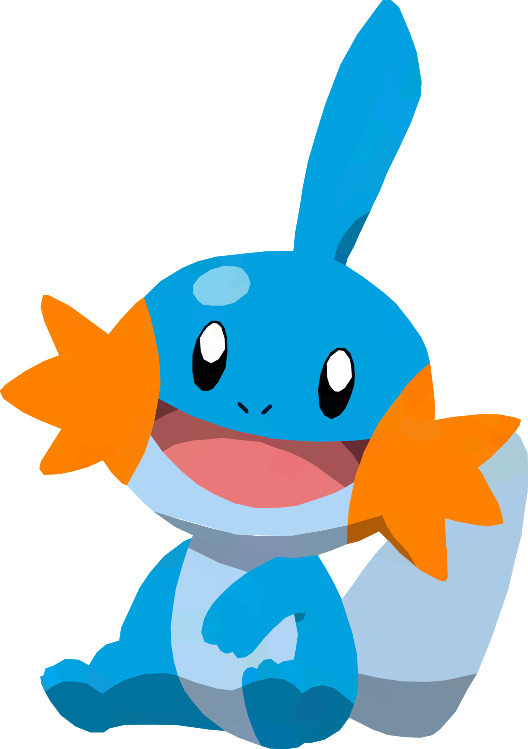 Polygon Mudkip Art