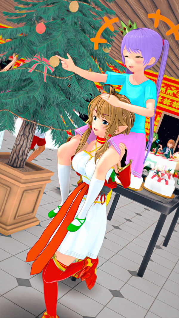 クリスマスパーティー的な。