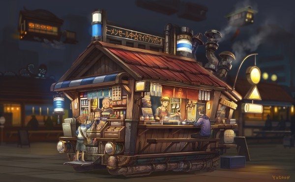コンビニ屋台