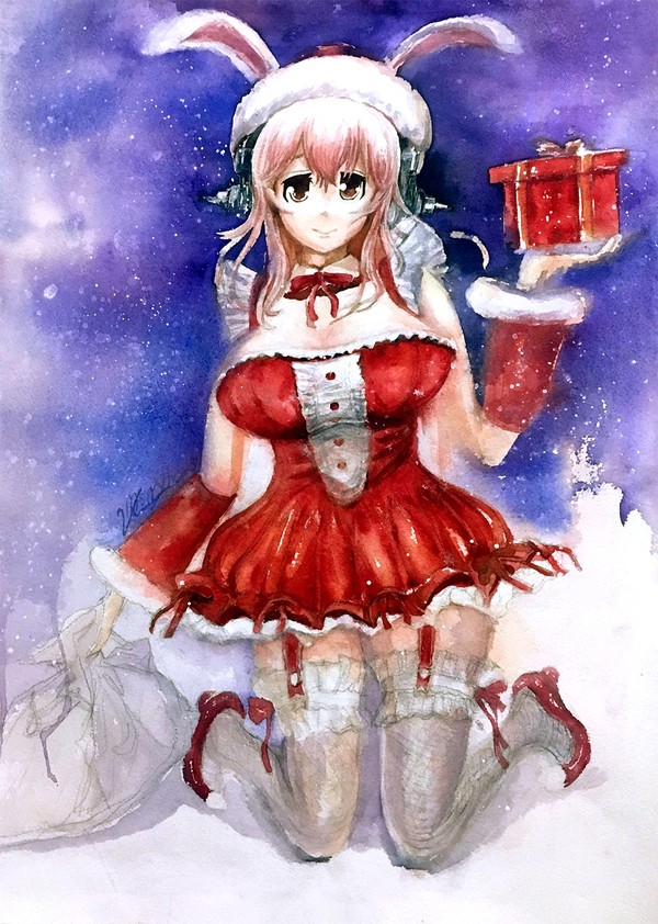 Super Sonico: Santa Ver.