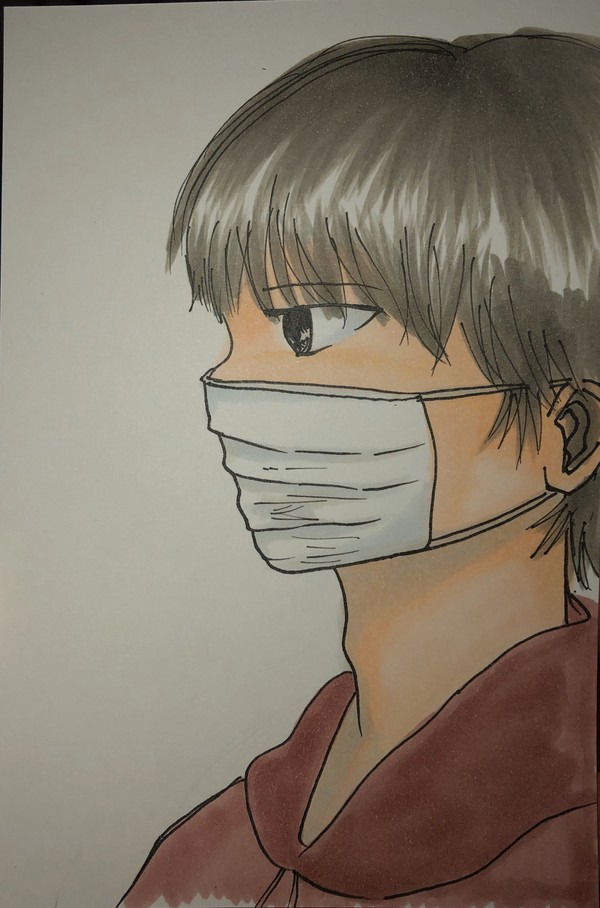 横顔