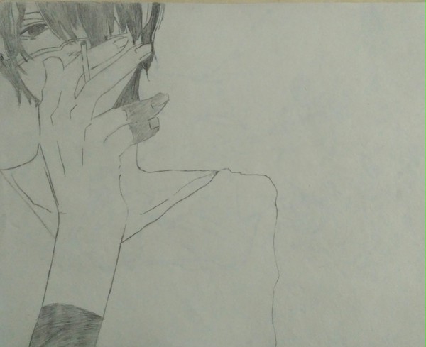 男の子模写