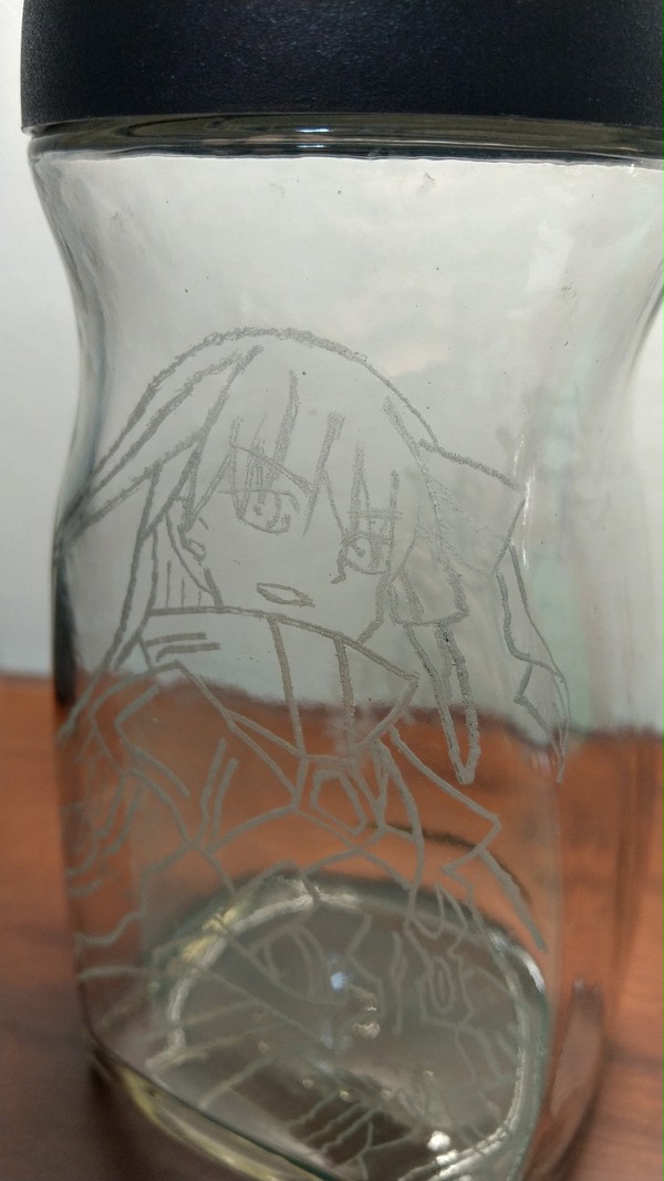 玻璃雕刻 溶解莉莉絲