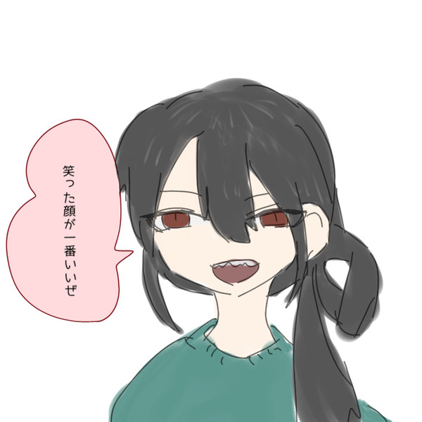 ママに会いたい　落書き