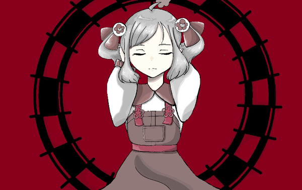 新人vtuberえみまゆあ自画像